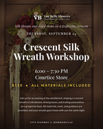 Load image into Gallery viewer, Autumn Crescent Silk Wreath Workshop (Courtice)