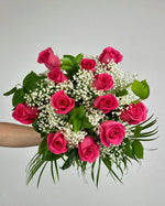 Load image into Gallery viewer, Hot Pink Rose Bouquet