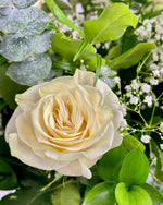 Load image into Gallery viewer, White Rose Vase Arrangement