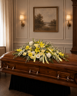 Load image into Gallery viewer, Rest in Peace Casket Spray