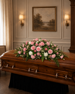 Load image into Gallery viewer, Sincerity Pink Casket Spray