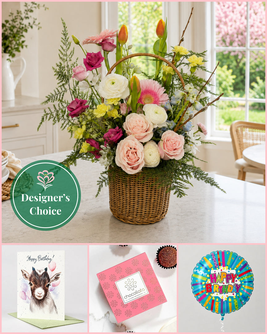 Birthday Arrangement Bundle
