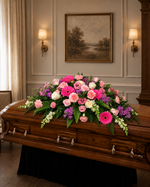 Load image into Gallery viewer, Blanket of Flowers Casket Spray