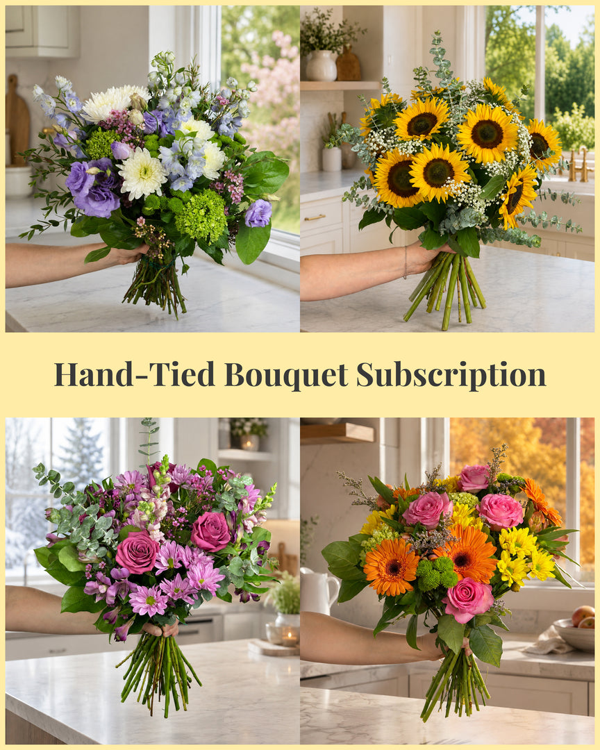Hand Tied Bouquet Subscription