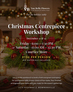 Load image into Gallery viewer, Christmas Centrepiece Workshop