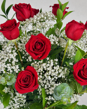 Red Rose Vase Arrangement