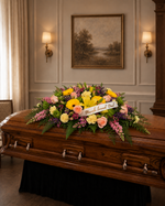 Load image into Gallery viewer, Comfort and Grace Casket Spray