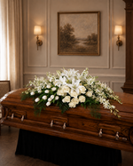 Load image into Gallery viewer, Elegant Remembrance Casket Spray