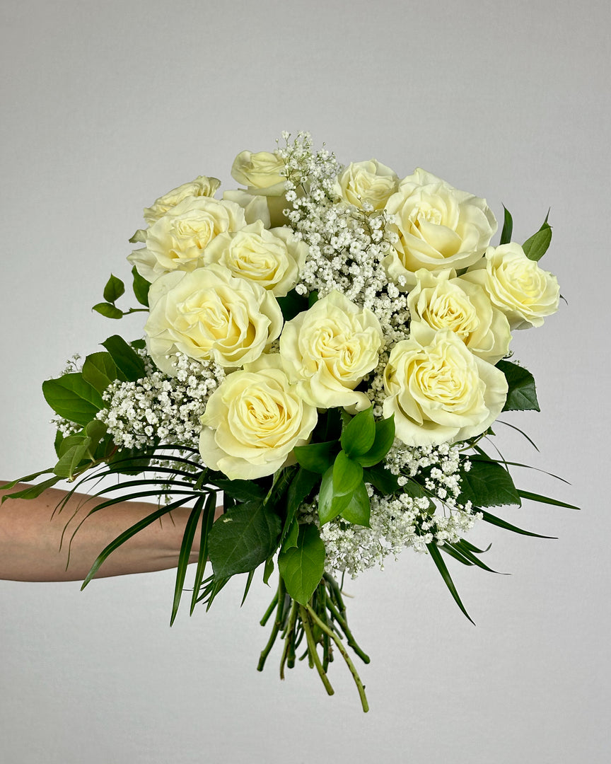 White Rose Bouquet