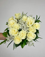 Load image into Gallery viewer, White Rose Bouquet