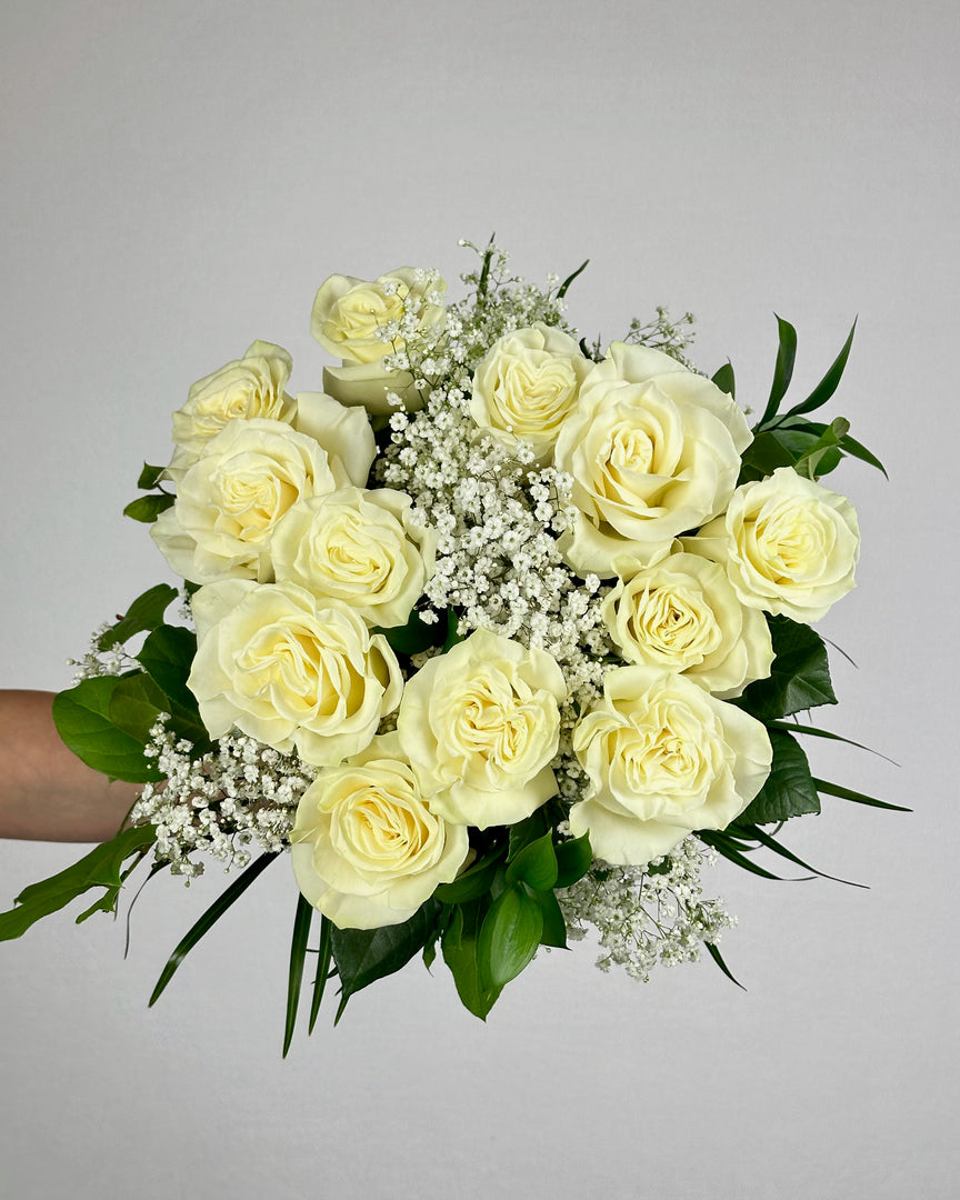 White Rose Bouquet