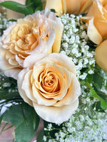 Load image into Gallery viewer, Peach Rose Bouquet