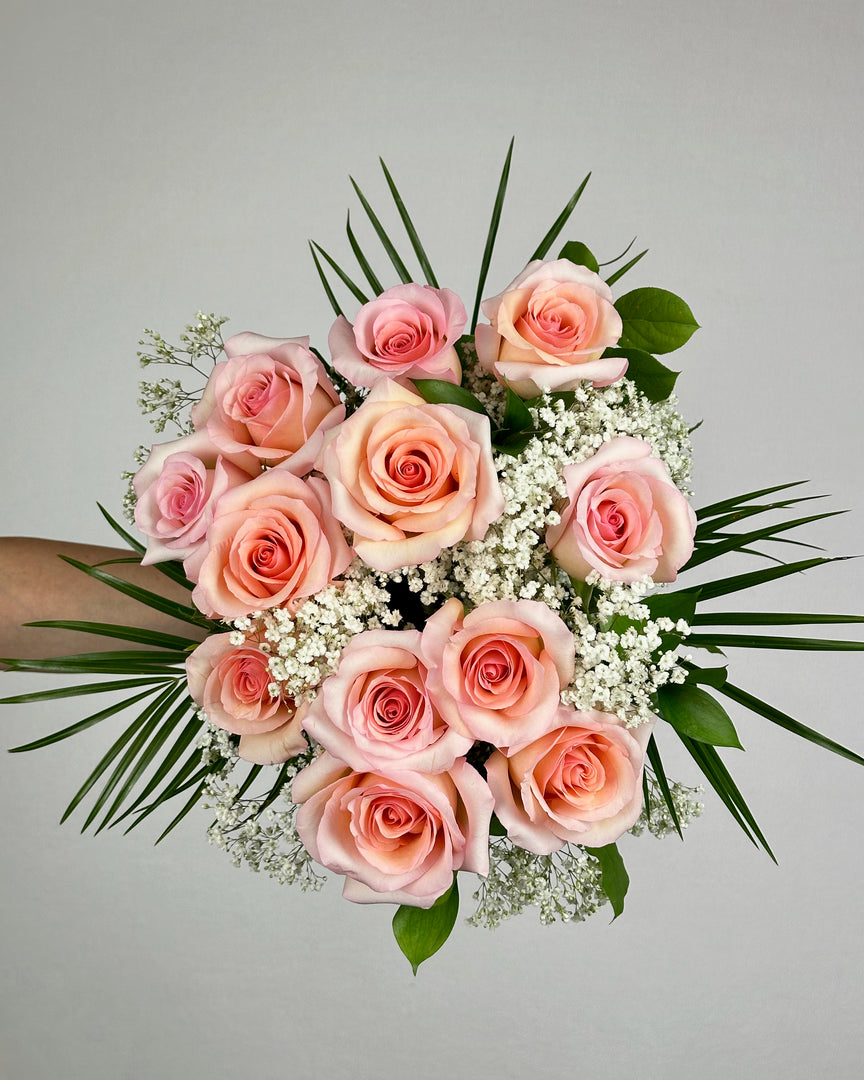 Blush Pink Rose Bouquet