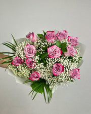 Purple Rose Bouquet