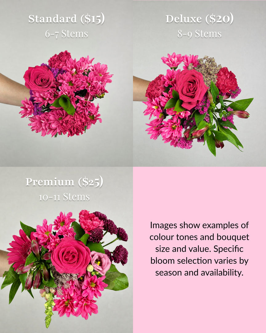 Shades of Hot Pink
