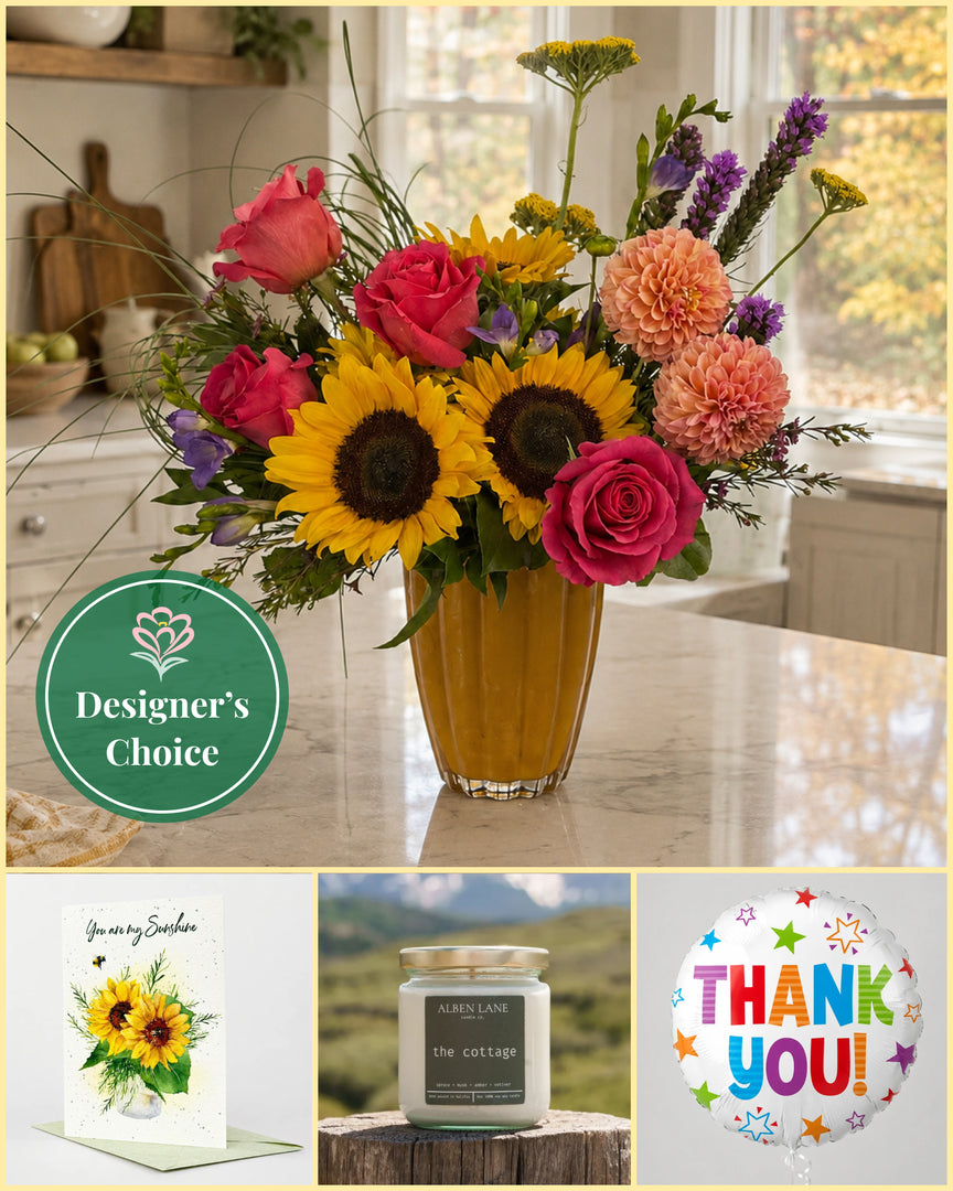 Thank You Arrangement Bundle